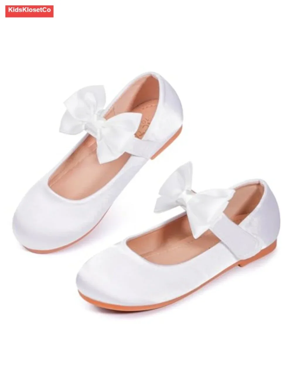 Girls Mary Jane Dress Shoes – Princess Ballet Flats for Wedding, Party & School